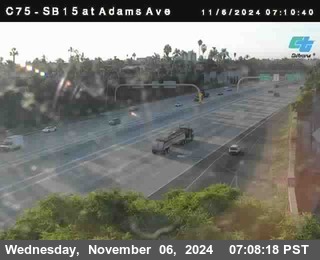 SB 15 at Adams Ave (On Ramp)