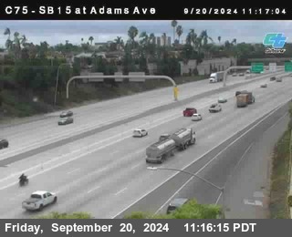 SB 15 at Adams Ave (On Ramp)