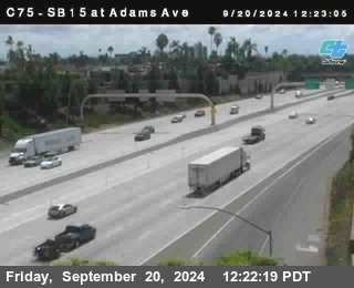 SB 15 at Adams Ave (On Ramp)