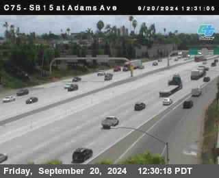 SB 15 at Adams Ave (On Ramp)