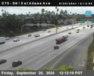 SB 15 at Adams Ave (On Ramp)