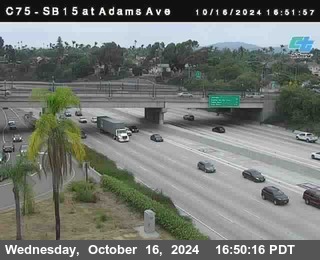 SB 15 at Adams Ave (On Ramp)