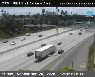 SB 15 at Adams Ave (On Ramp)