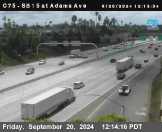 SB 15 at Adams Ave (On Ramp)