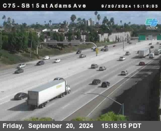 SB 15 at Adams Ave (On Ramp)