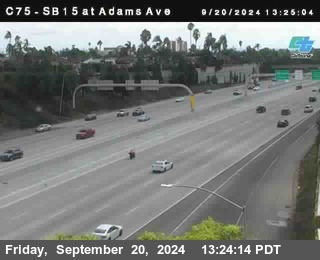 SB 15 at Adams Ave (On Ramp)