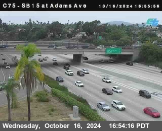 SB 15 at Adams Ave (On Ramp)