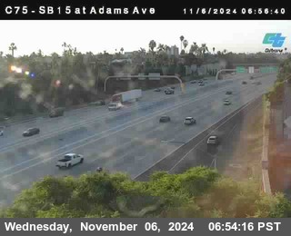 SB 15 at Adams Ave (On Ramp)