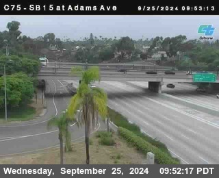 SB 15 at Adams Ave (On Ramp)