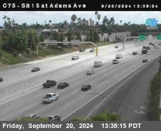 SB 15 at Adams Ave (On Ramp)