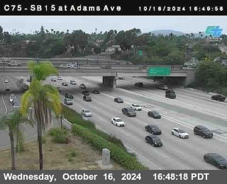 SB 15 at Adams Ave (On Ramp)