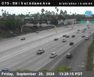 SB 15 at Adams Ave (On Ramp)