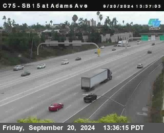 SB 15 at Adams Ave (On Ramp)