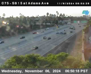 SB 15 at Adams Ave (On Ramp)