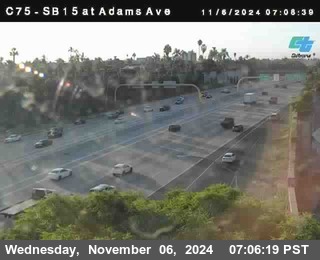 SB 15 at Adams Ave (On Ramp)