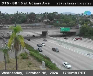 SB 15 at Adams Ave (On Ramp)