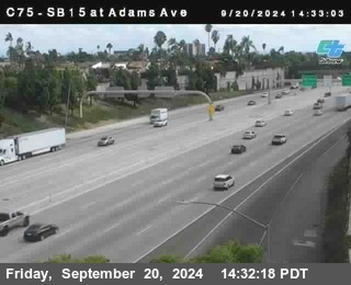 SB 15 at Adams Ave (On Ramp)