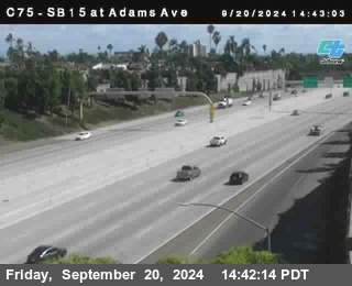 SB 15 at Adams Ave (On Ramp)