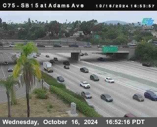 SB 15 at Adams Ave (On Ramp)