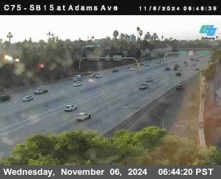 SB 15 at Adams Ave (On Ramp)