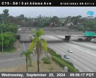 SB 15 at Adams Ave (On Ramp)