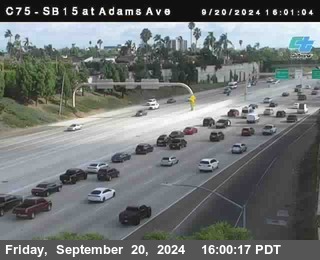 SB 15 at Adams Ave (On Ramp)