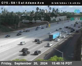 SB 15 at Adams Ave (On Ramp)