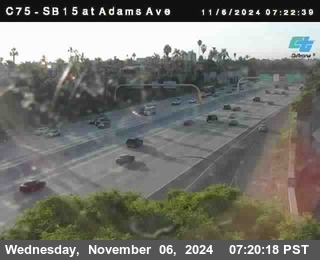 SB 15 at Adams Ave (On Ramp)