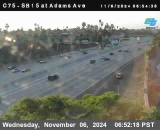 SB 15 at Adams Ave (On Ramp)