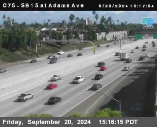 SB 15 at Adams Ave (On Ramp)