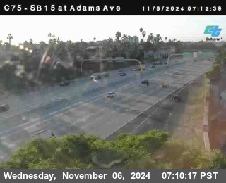 SB 15 at Adams Ave (On Ramp)