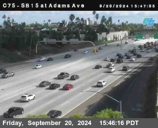 SB 15 at Adams Ave (On Ramp)