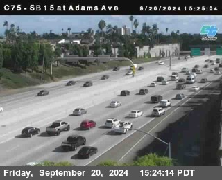 SB 15 at Adams Ave (On Ramp)