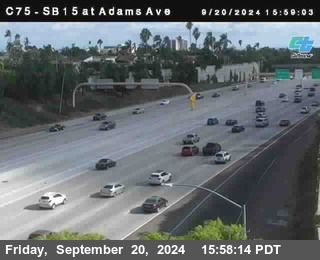 SB 15 at Adams Ave (On Ramp)