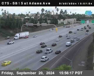 SB 15 at Adams Ave (On Ramp)