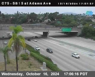 SB 15 at Adams Ave (On Ramp)