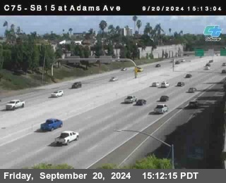 SB 15 at Adams Ave (On Ramp)