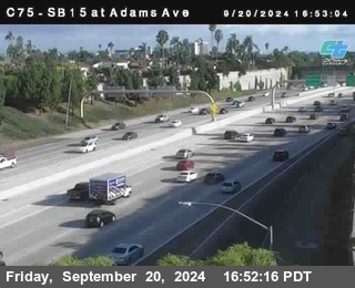 SB 15 at Adams Ave (On Ramp)