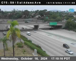 SB 15 at Adams Ave (On Ramp)