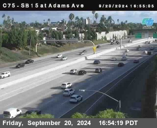 SB 15 at Adams Ave (On Ramp)