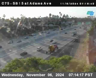 SB 15 at Adams Ave (On Ramp)