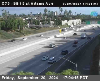 SB 15 at Adams Ave (On Ramp)