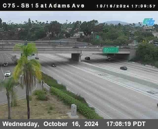 SB 15 at Adams Ave (On Ramp)