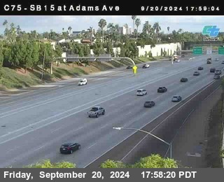 SB 15 at Adams Ave (On Ramp)