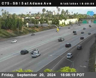 SB 15 at Adams Ave (On Ramp)