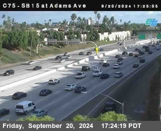 SB 15 at Adams Ave (On Ramp)