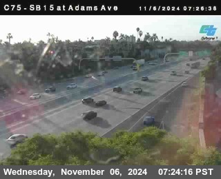 SB 15 at Adams Ave (On Ramp)