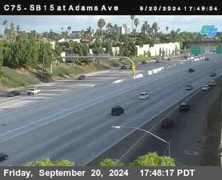 SB 15 at Adams Ave (On Ramp)