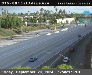 SB 15 at Adams Ave (On Ramp)