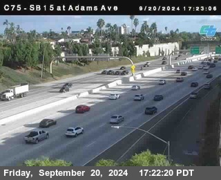 SB 15 at Adams Ave (On Ramp)